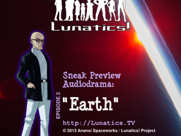 Earth Audiodrama Cover Art Featuring Allen