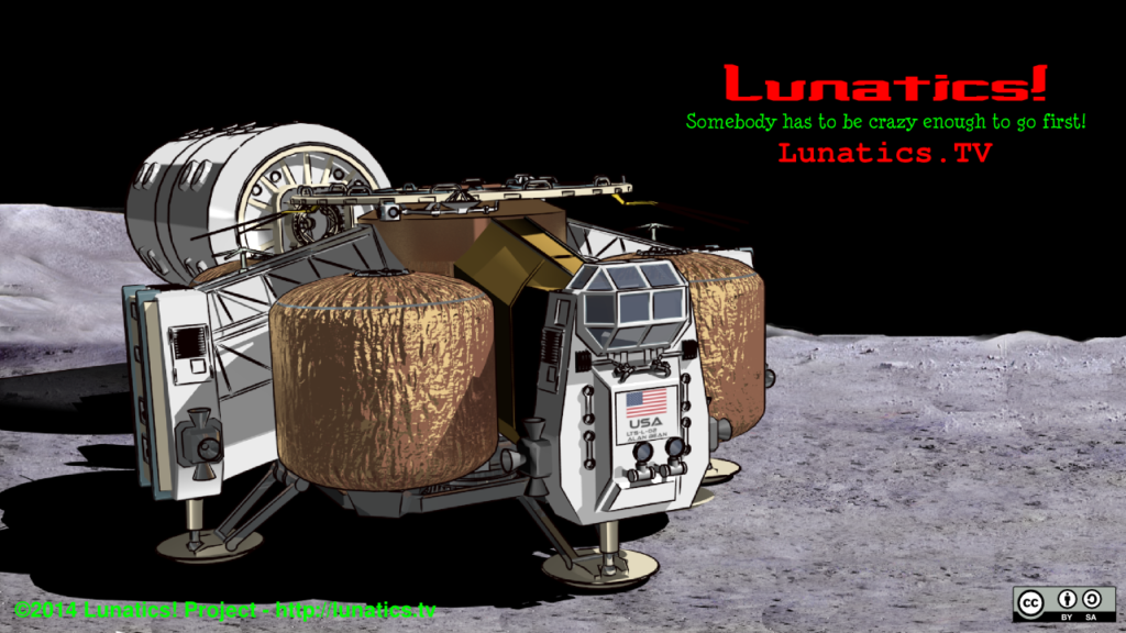 LTS Lander on Moon.