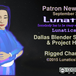 Patron Newsletter for September 2015