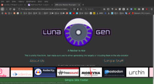 LunaGen Test Page