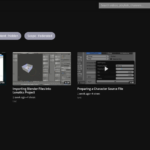 PeerTube with some sample videos in it, in a dark theme