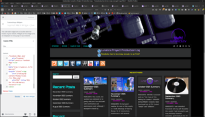2022 WordPress site with new theme and migrated articles