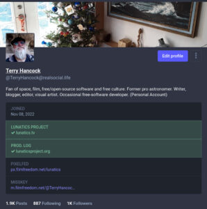 Terry Hancock (Personal)