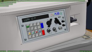 Rendered control panel