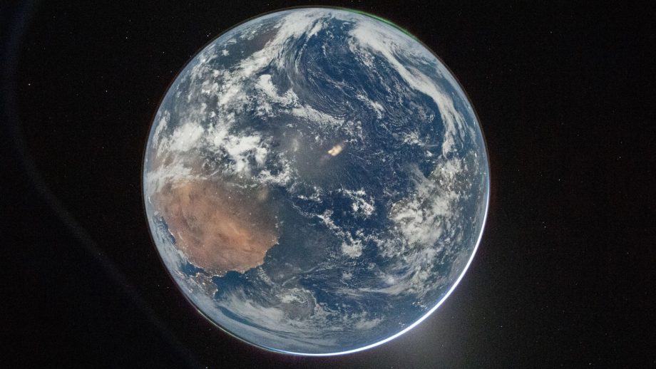 Full Earth from Artemis II, April 2026.