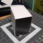 Folded box.