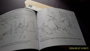 Interior Pages from the Coloring Book (Suiting Up).