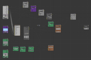 Blender node system for "salvage" render.